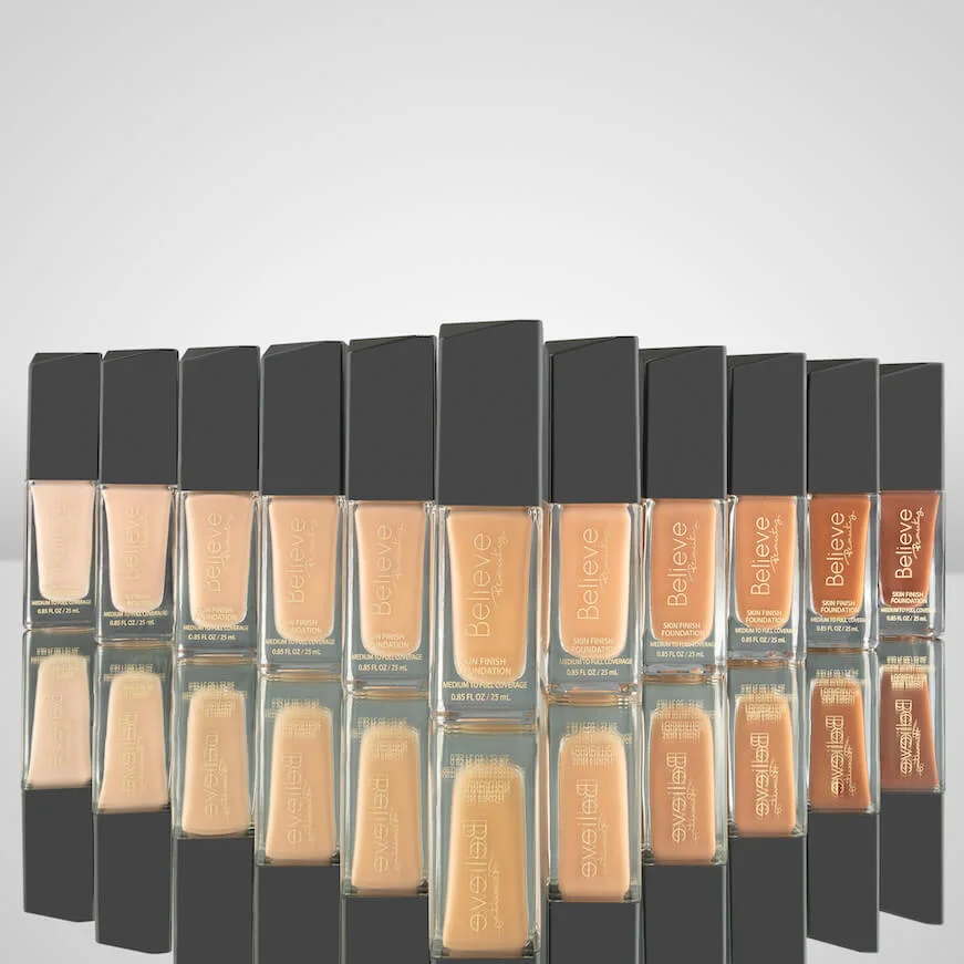 Skin Finish Foundation Believe Beauty Only at Dollar General